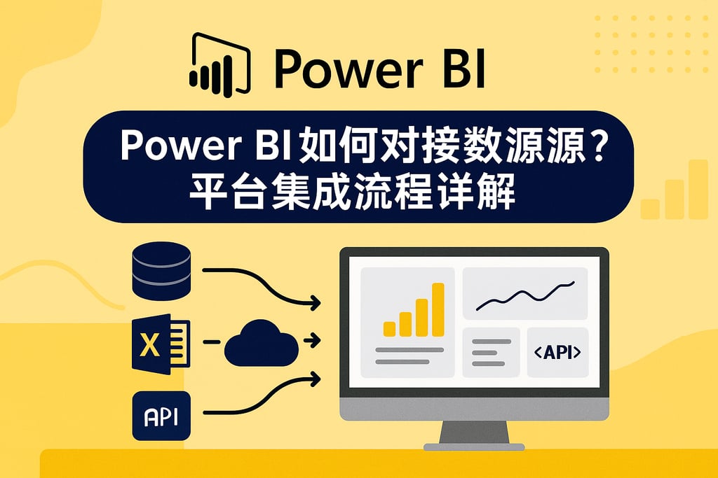 Power BI如何对接数据源？平台集成流程详解